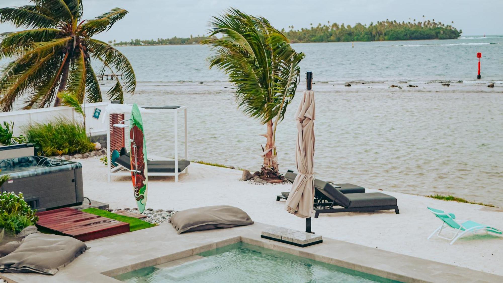 Pension Irivai, Appartement Rava 1 Chambre Bord De Mer Uturoa Exteriör bild