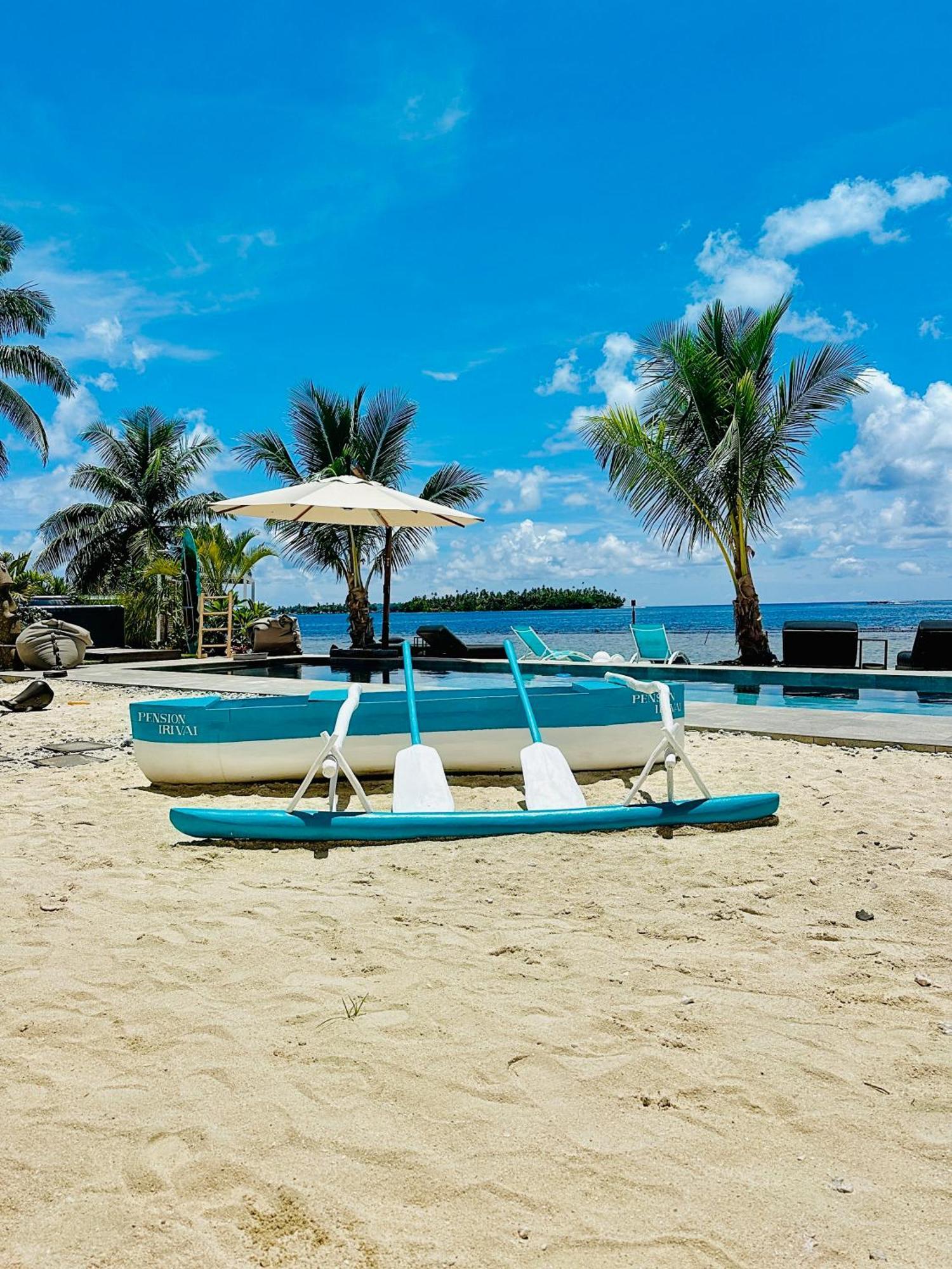 Pension Irivai, Appartement Rava 1 Chambre Bord De Mer Uturoa Exteriör bild