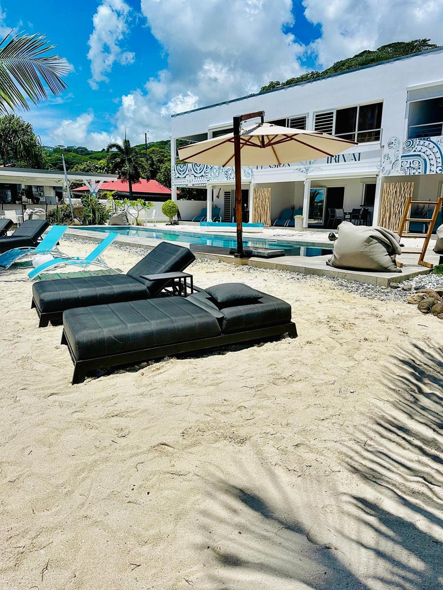Pension Irivai, Appartement Rava 1 Chambre Bord De Mer Uturoa Exteriör bild