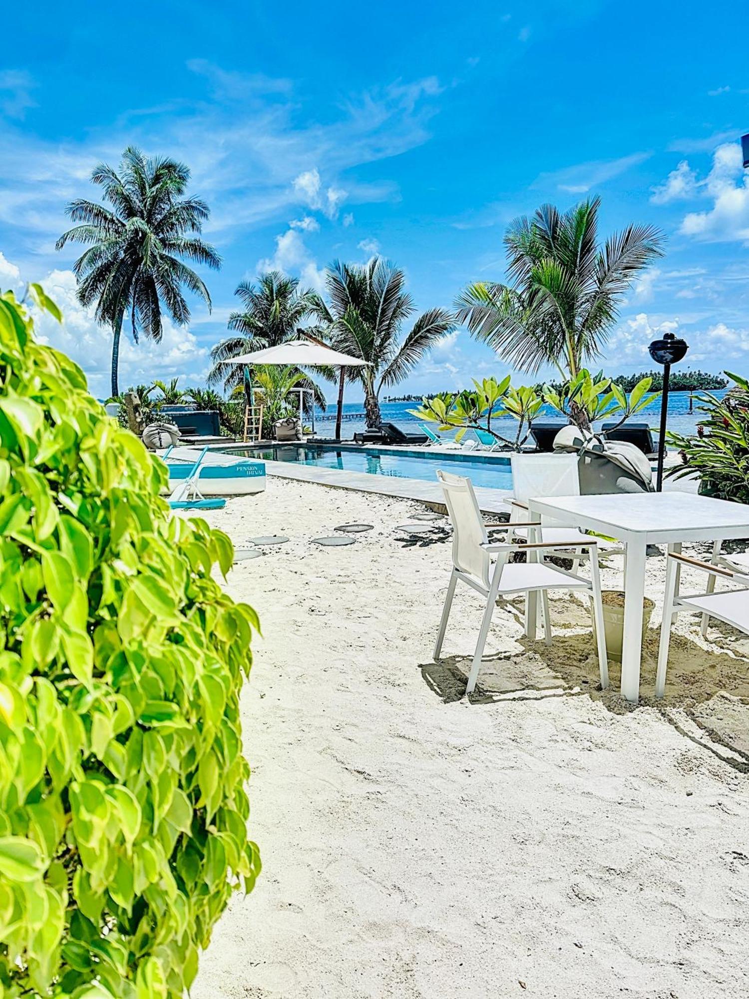 Pension Irivai, Appartement Rava 1 Chambre Bord De Mer Uturoa Exteriör bild